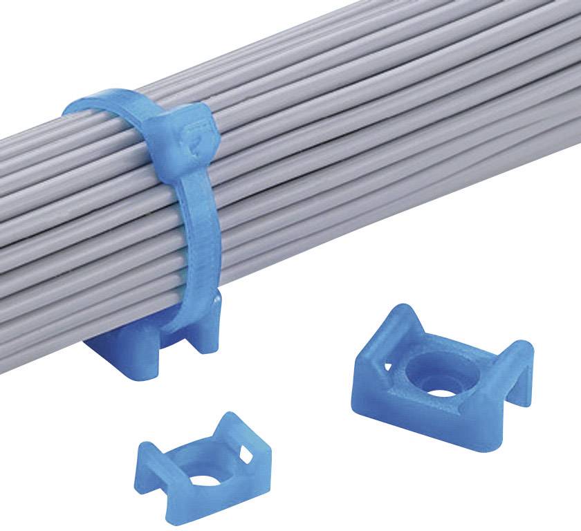 Panduit TM2S8-C76 Befestigungssockel schraubbar TM2S8-C76 Bündel-Ø-Bereich 4.20 mm (max) Blau 1 St.