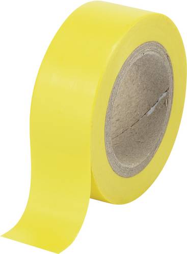 TRU Components SW12-013YL 1564119 Isolierband Gelb (L x B) 10m x 19mm 10m