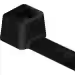 HellermannTyton 111-01625 T40R PA66W BK 100 Kabelbinder 175mm 4mm Schwarz Witterungsstabil 100St. HellermannTyton 111-01625 T40R PA66W BK 100 Kabelbinder 175mm 4mm Schwarz Witterungsstabil 100St.