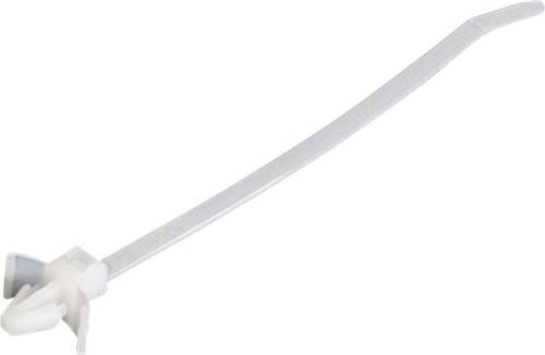 HellermannTyton 111-85339 T50SSL5-N66-NA-M1 Kabelbinder 135 mm 4.60 mm Natur mit Spreizanker, Hitze