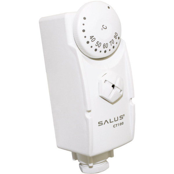 Salus Controls AT10 Rohranlegethermostat 30 bis 90 °C