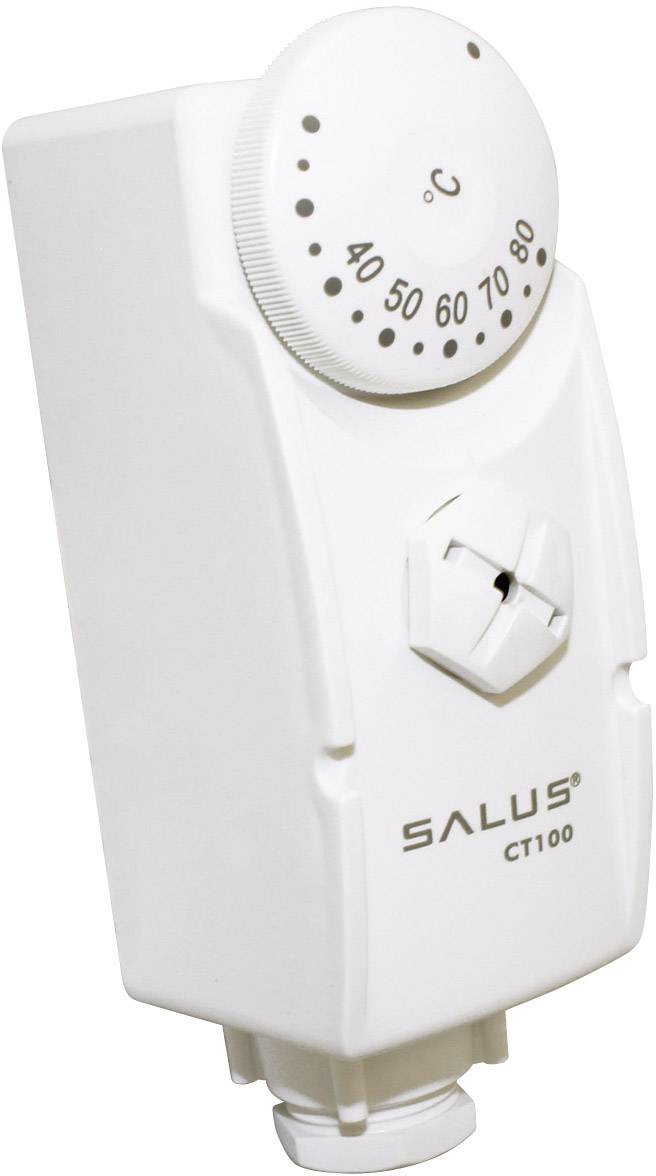 Salus Controls AT10 Rohranlegethermostat 30 bis 90 °C
