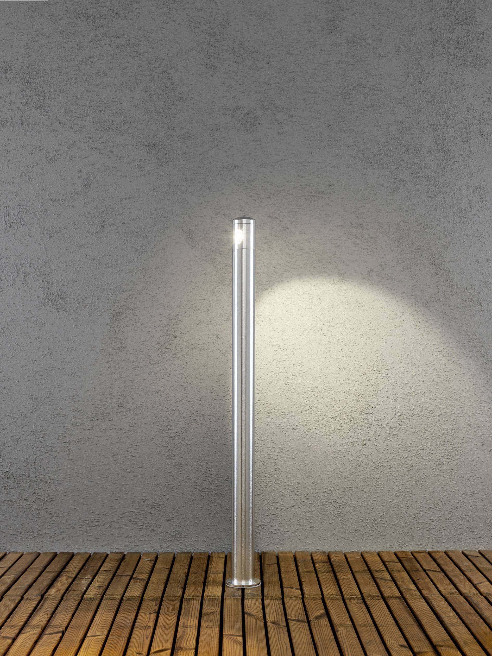 Konstsmide Monza 7923-310 LED-Außenstandleuchte  6 W Warmweiß  Aluminium