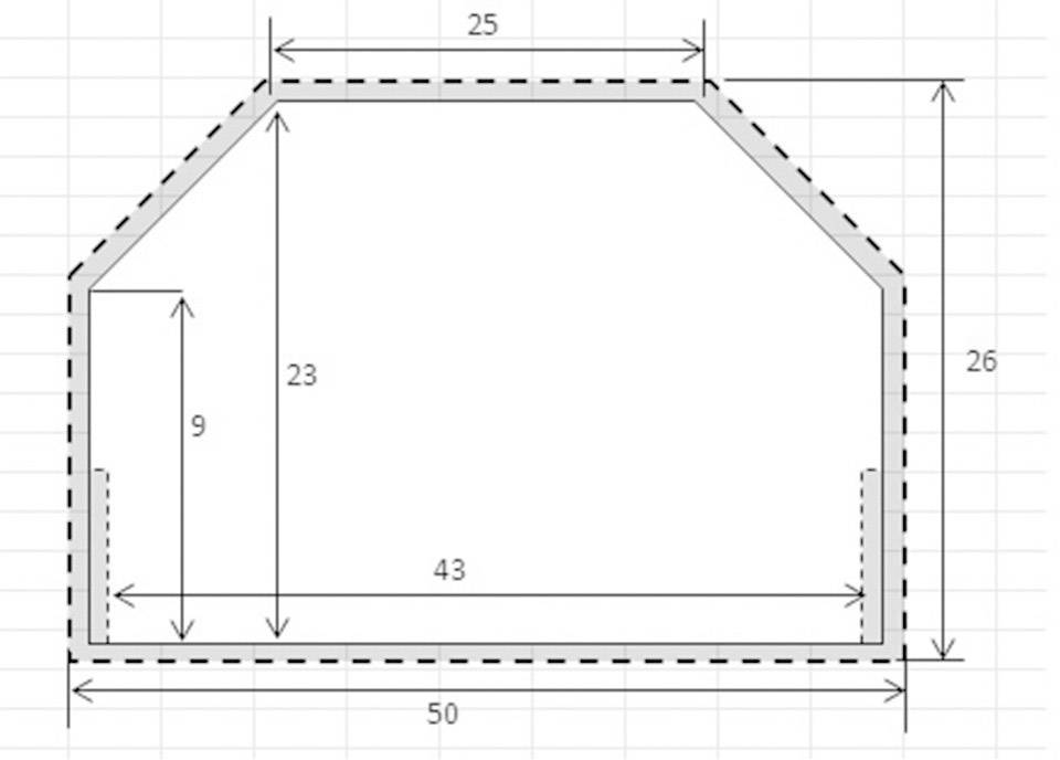 B-Tech 2731HZ3SITZ26 Kabelkanal (L x B x H) 1100 x 50 x 26 mm 1 St. Silber