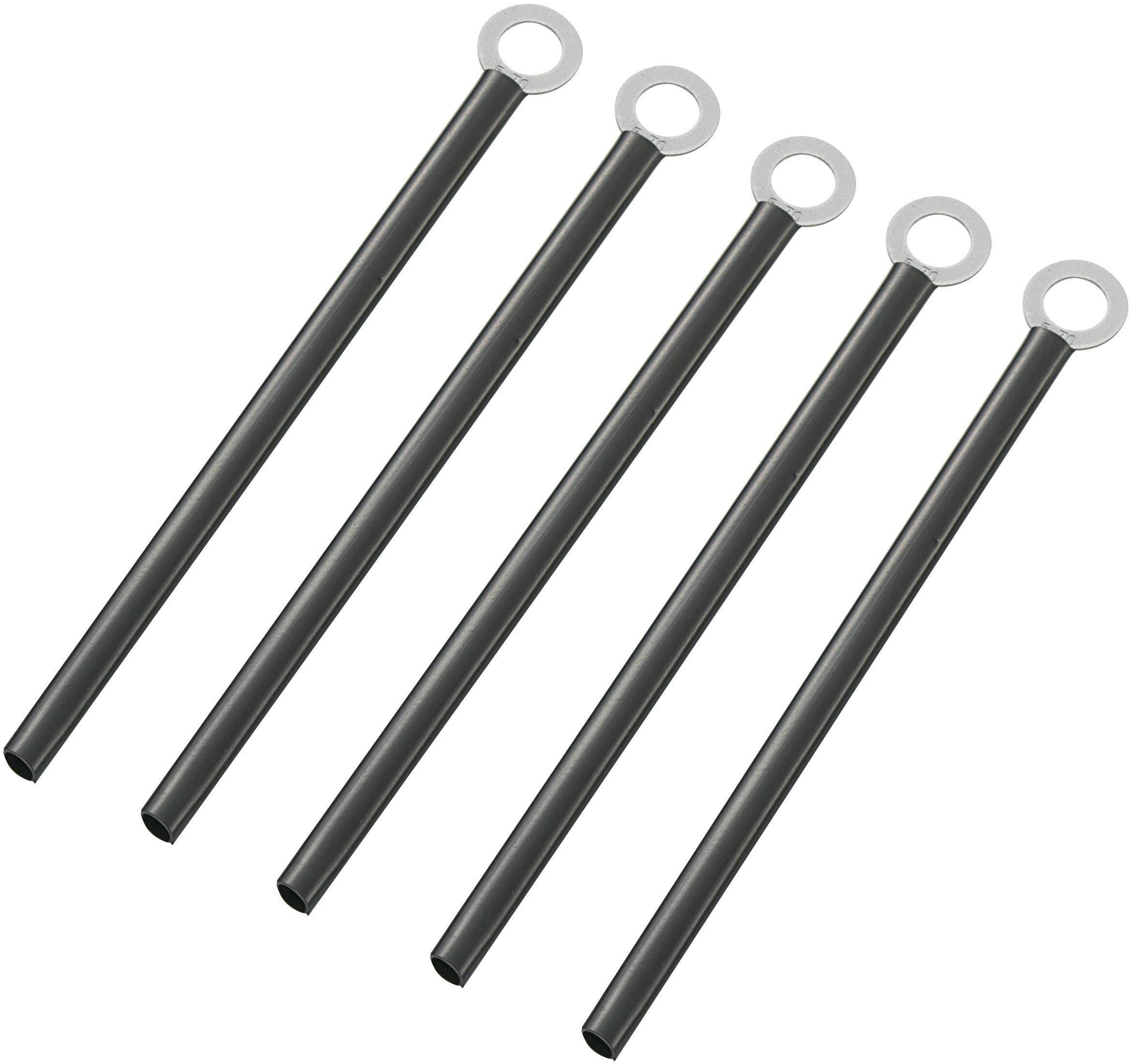 TRU Components TC-CWR5-70203 Kabelhalter schraubbar 1593091 Schwarz