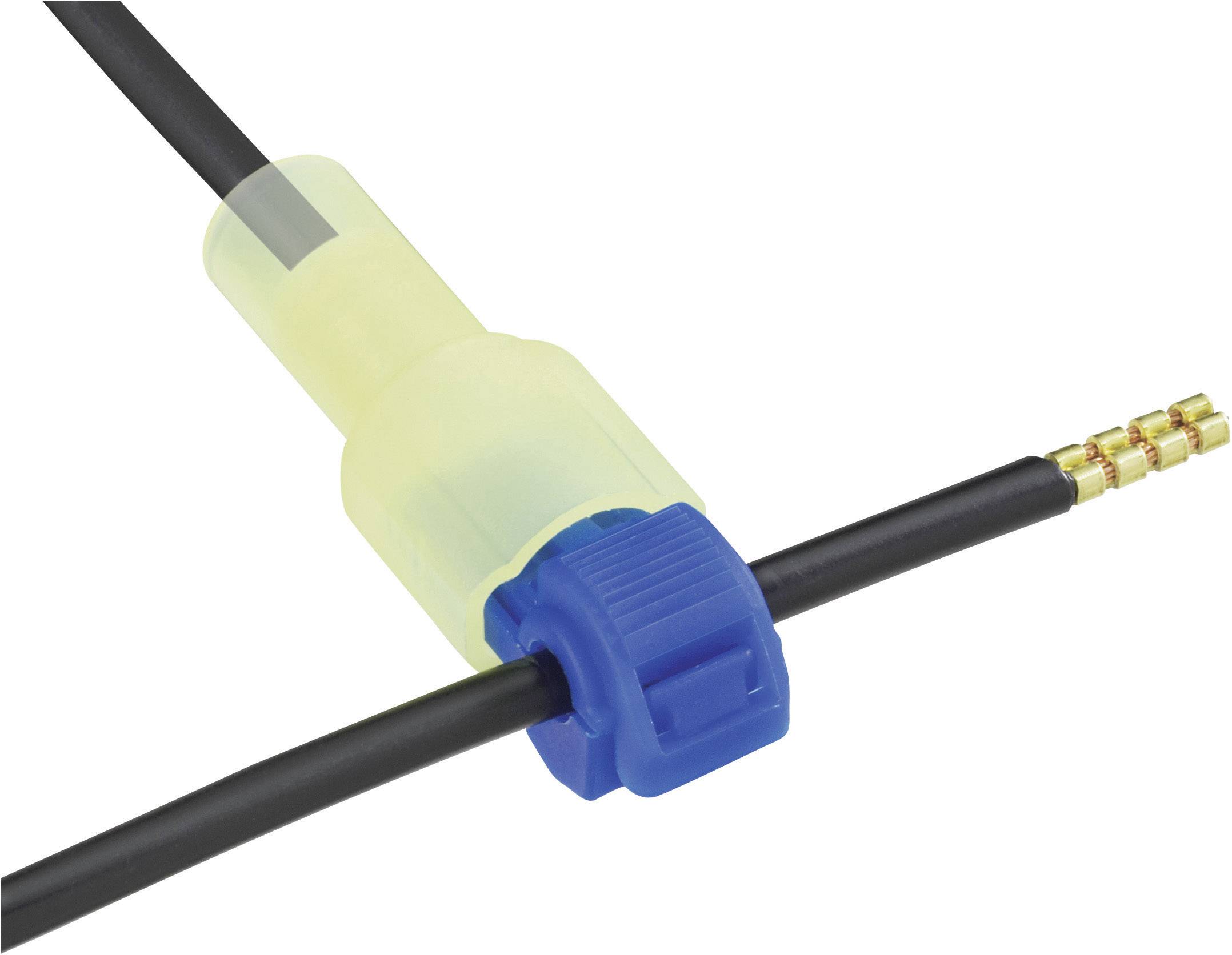 3M 952-B Abzweigverbinder flexibel: 0.8-2 mm² starr: 0.8-2 mm² Polzahl: 2 Blau