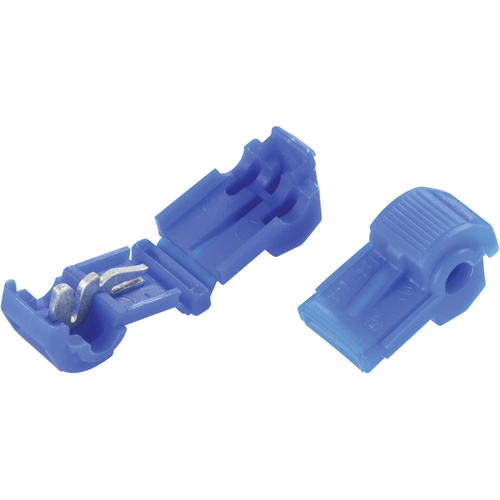 3M 952-B Abzweigverbinder flexibel: 0.8-2 mm² starr: 0.8-2 mm² Polzahl (num): 2 Blau