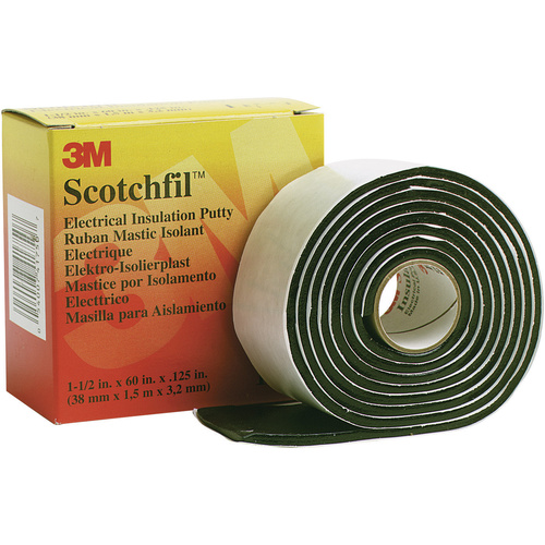 3M Scotchfil™ SCOTCHFIL Reparaturband Scotchfil™ Schwarz (L x B) 1.5m x 38mm 1St.