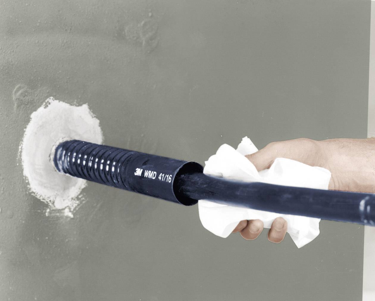 3M WMD-16/8 Kabelschott 700mm Schwarz 1St.