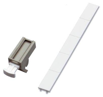 Phoenix Contact 1750485 GKM 2 GY Zeichenträger Montage-Art: aufclipsen 100 St.