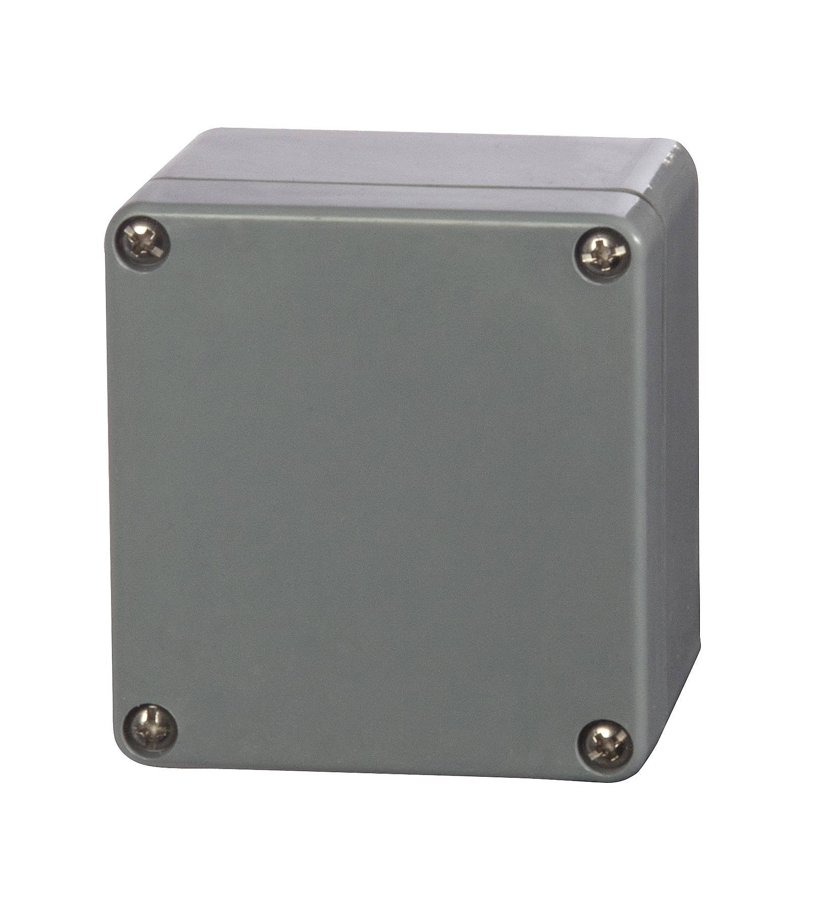 Fibox P 080806 7094140 Universal-Gehäuse 75 x 80 x 55 Polyester Silber-Grau (RAL 7001) 1St.