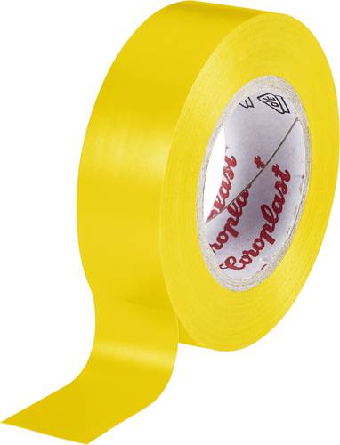 Coroplast 302 302-25-YE Isolierband Gelb (L x B) 25 m x 15 mm