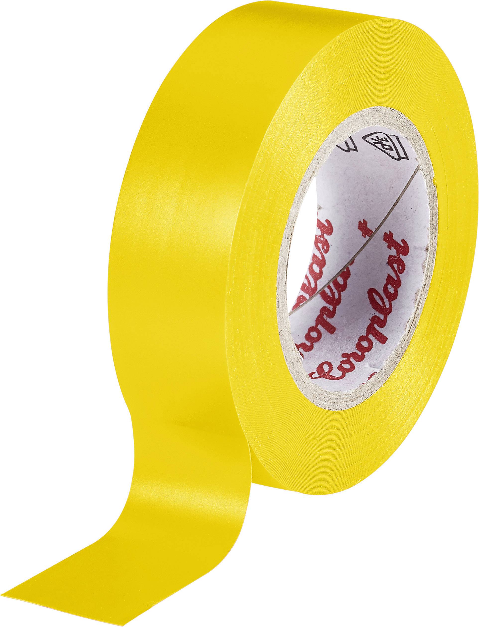 Coroplast 302 302-25-YE Isolierband Gelb (L x B) 25m x 15mm