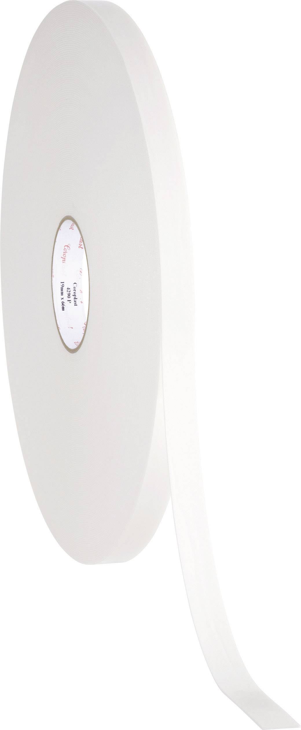 Coroplast 4250P 4250P-15mm Doppelseitiges Klebeband 4250P Schwarz (L x B) 66m x 15mm 1St.