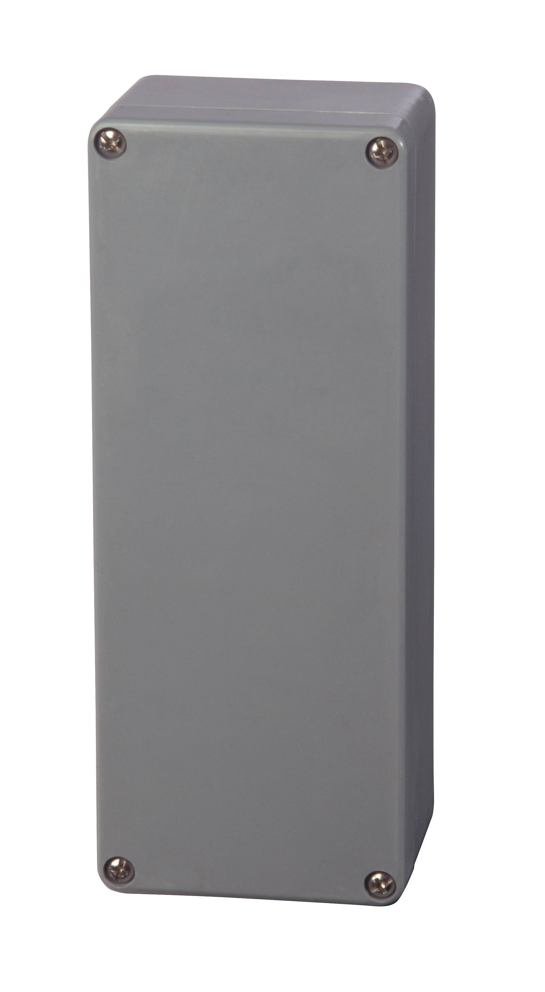 Fibox P 081906 7094190 Universal-Gehäuse 75 x 190 x 55 Polyester Silber-Grau (RAL 7001) 1St.