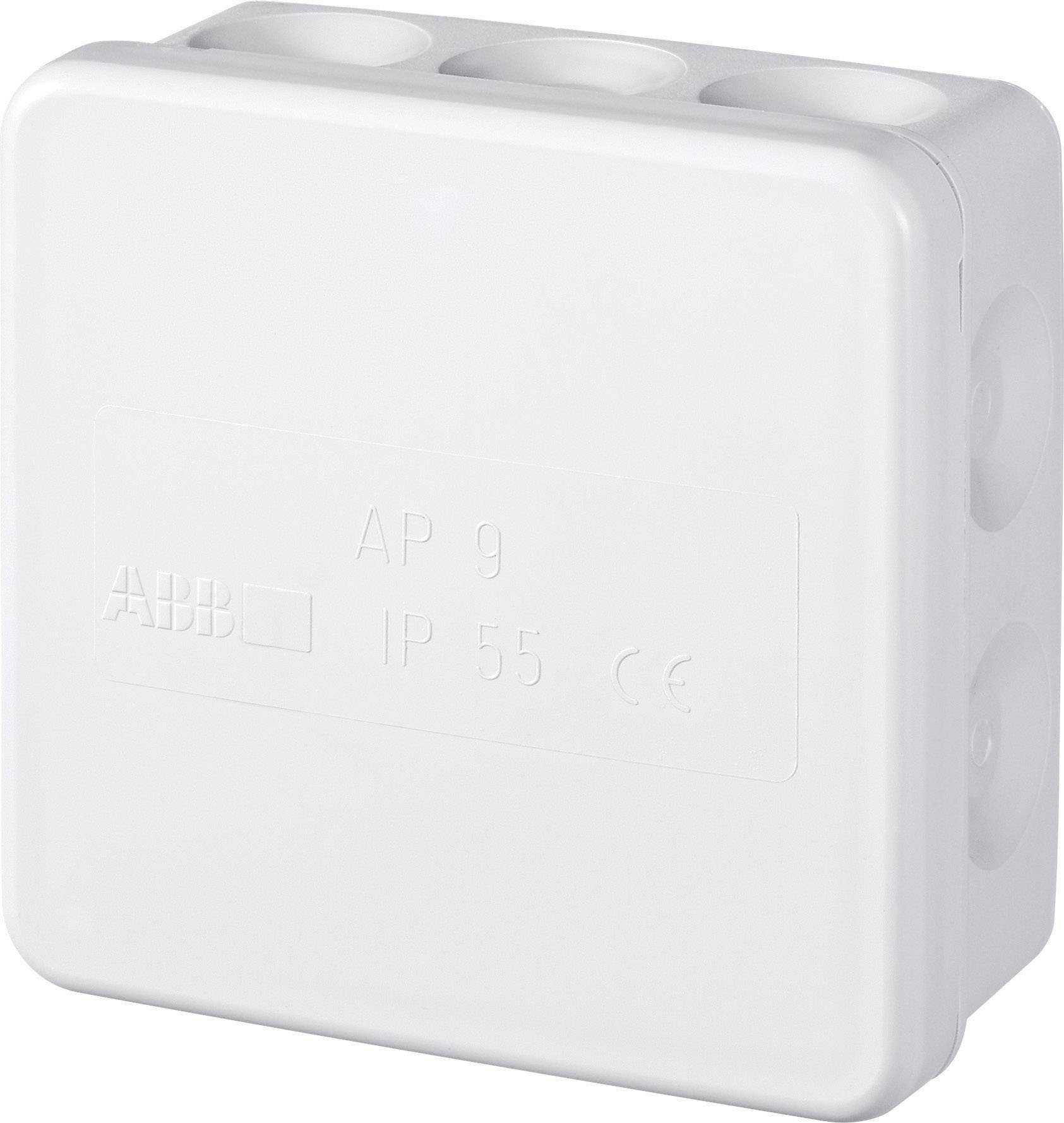 ABB 2TKA140003G1 Abzweigkasten (L x B x H) 104 x 104 x 46mm Grau IP55 1St.