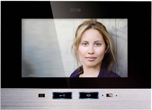 M-e modern-electronics VDV 507 SS Video-Türsprechanlage Kabelgebunden Inneneinheit 1 Familienhaus S
