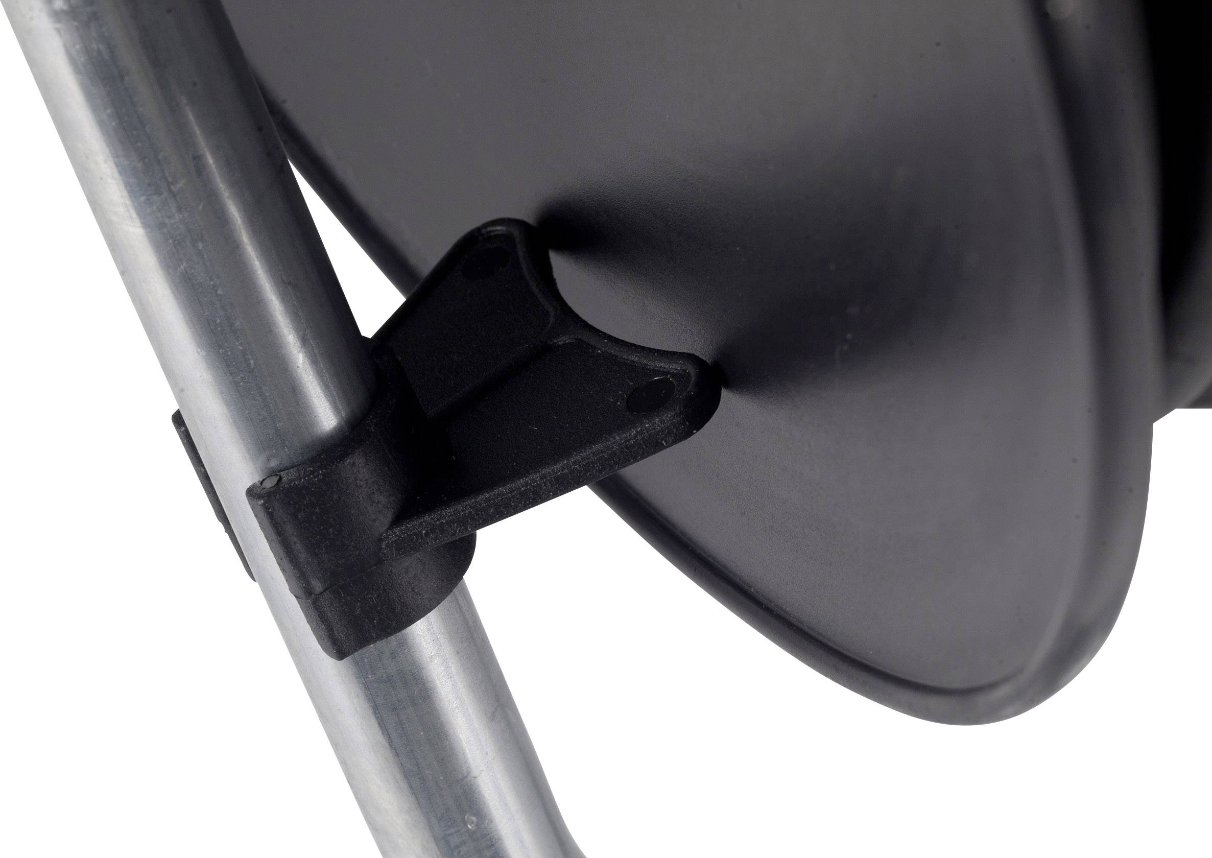AS Schwabe 10174 Kabeltrommel 40.00m Schwarz Schutzkontakt-Stecker
