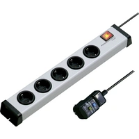 Ehmann 0221x00052309 Personenschutz-Steckdosenleiste 5fach Grau Schutzkontakt 1St. Ehmann 0221x00052309 Personenschutz-Steckdosenleiste 5fach Grau Schutzkontakt 1St.