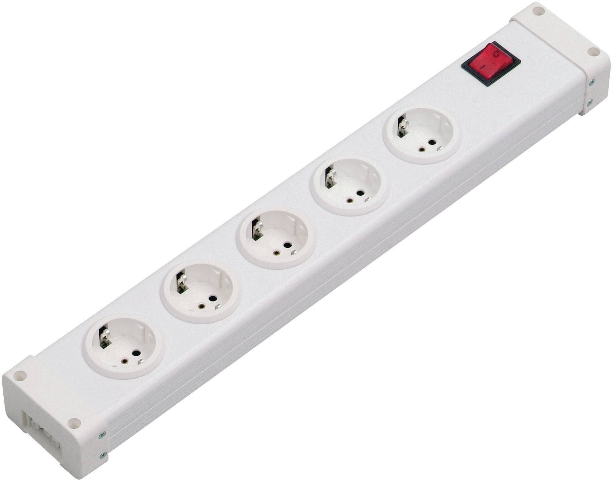 Ehmann Vario Combi 0105x0051 5fach Steckdosen-Modul mit Schalter