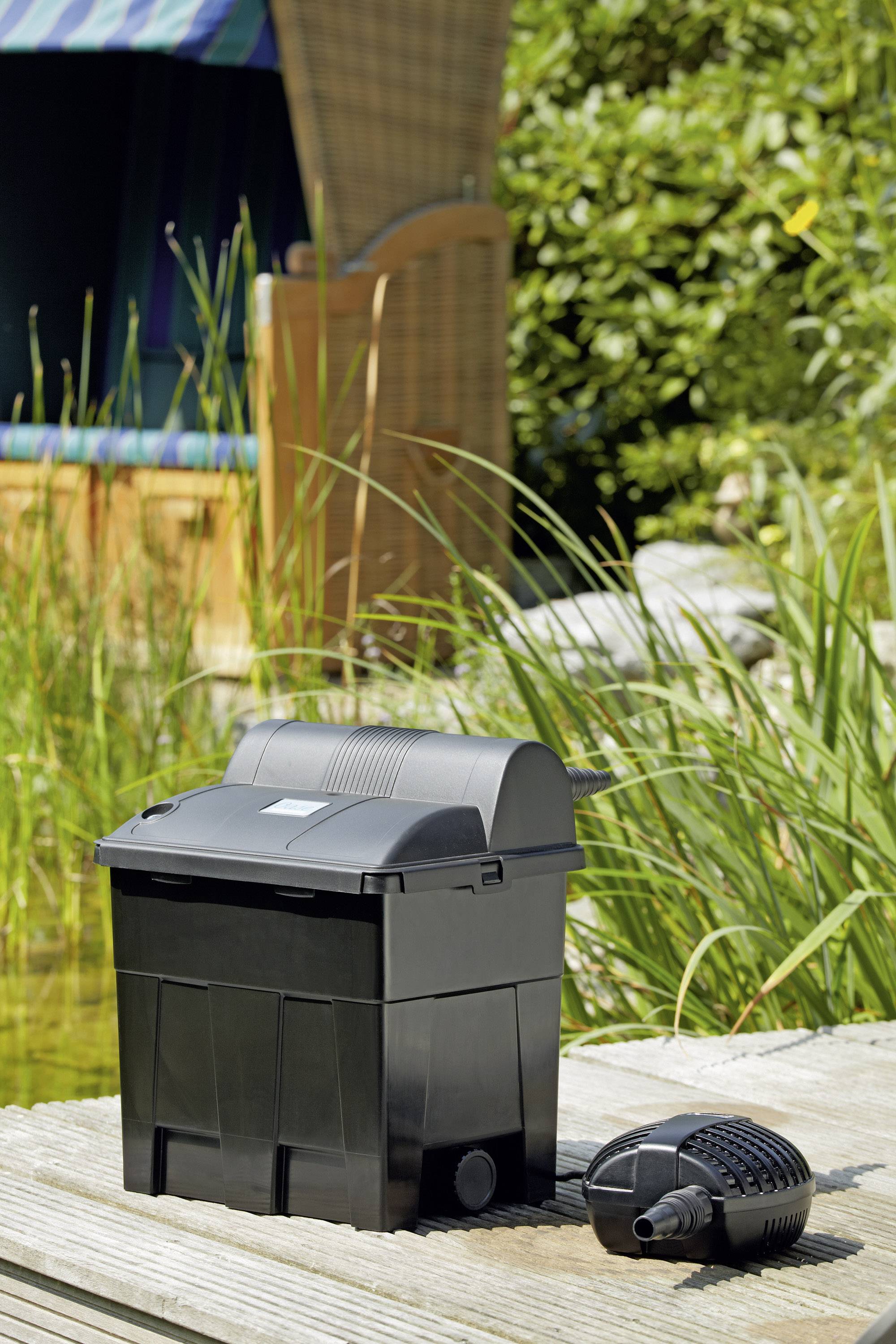 Oase 50449 BioSmart Set 7000 Filter-Set mit UVC-Klärgerät 2500 l/h