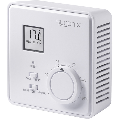 Sygonix 33988Q Raumthermostat Aufputz Tagesprogramm 5 bis 30 °C