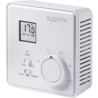 Sygonix 33988Q Raumthermostat Aufputz Tagesprogramm 5 bis 30°C Sygonix 33988Q Raumthermostat Aufputz Tagesprogramm 5 bis 30°C