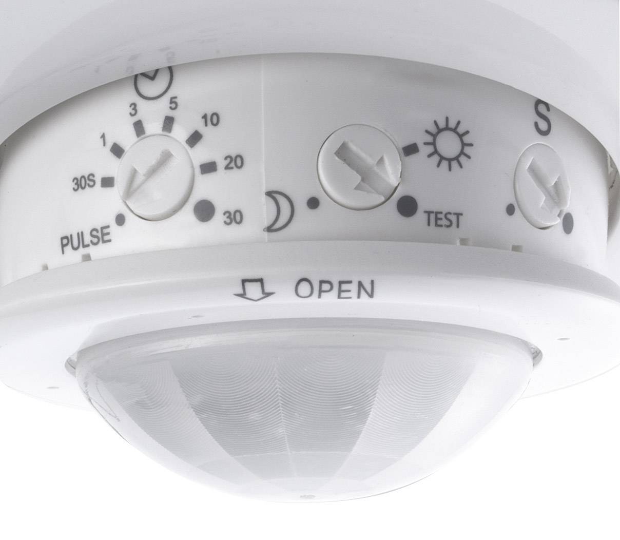 Sygonix 33988W Decke, Einbau Bewegungsmelder 360° Relais Weiß IP20