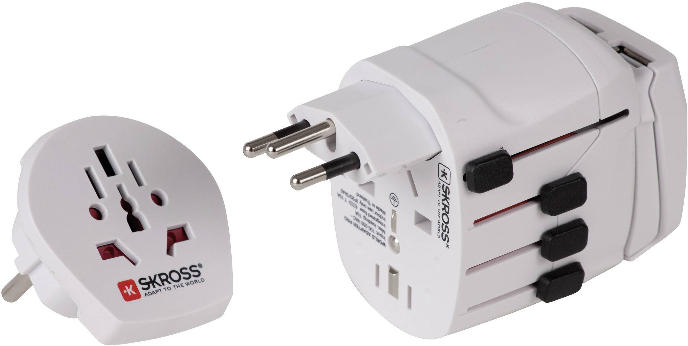 Skross 1.302500 Reiseadapter PRO+ USB