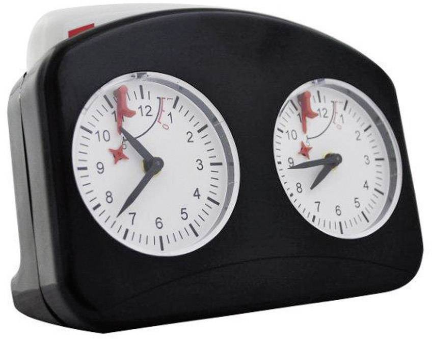 888801 Bauer sw Schachuhr Schwarz