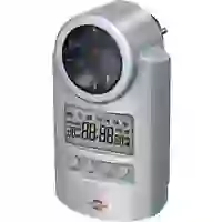Brennenstuhl 1507500 Steckdosen-Zeitschaltuhr digital Wochenprogramm 3680W IP20 Countdown-Funktion, Zufallsfunktion Brennenstuhl 1507500 Steckdosen-Zeitschaltuhr digital Wochenprogramm 3680W IP20 Countdown-Funktion, Zufallsfunktion