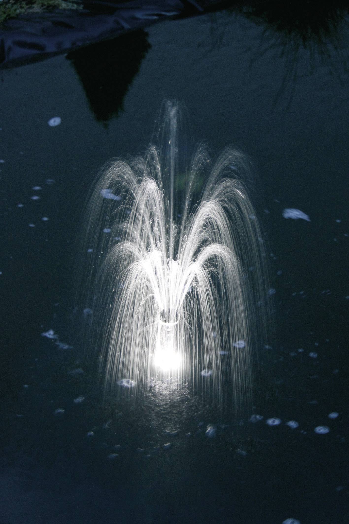 Esotec LED-Ring weiss 101790 Solarteichpumpen LED Ring