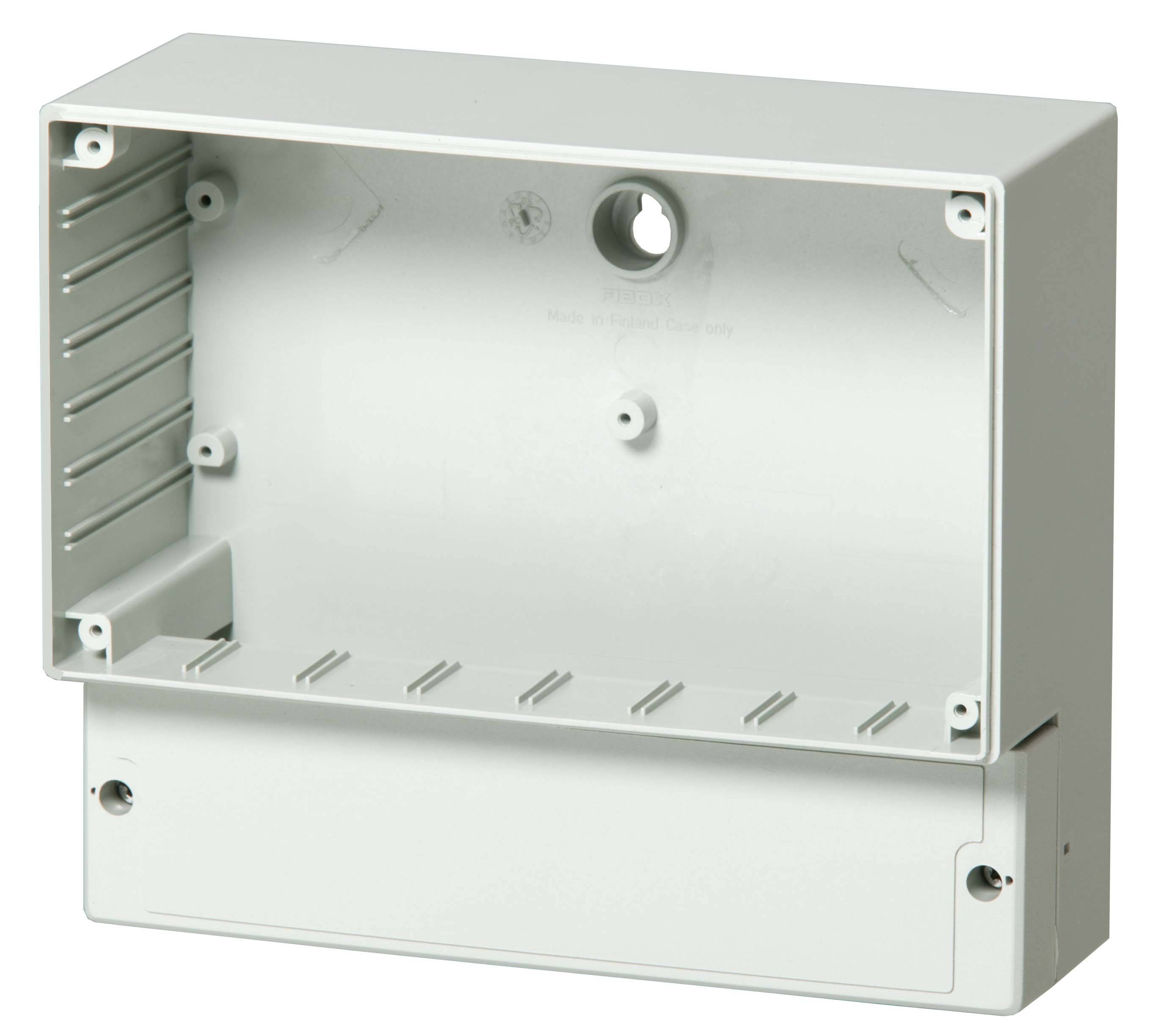 Fibox PC 21/18-C3 Wand-Gehäuse 213 x 185 x 90 Polycarbonat Lichtgrau (RAL 7035) 1St.