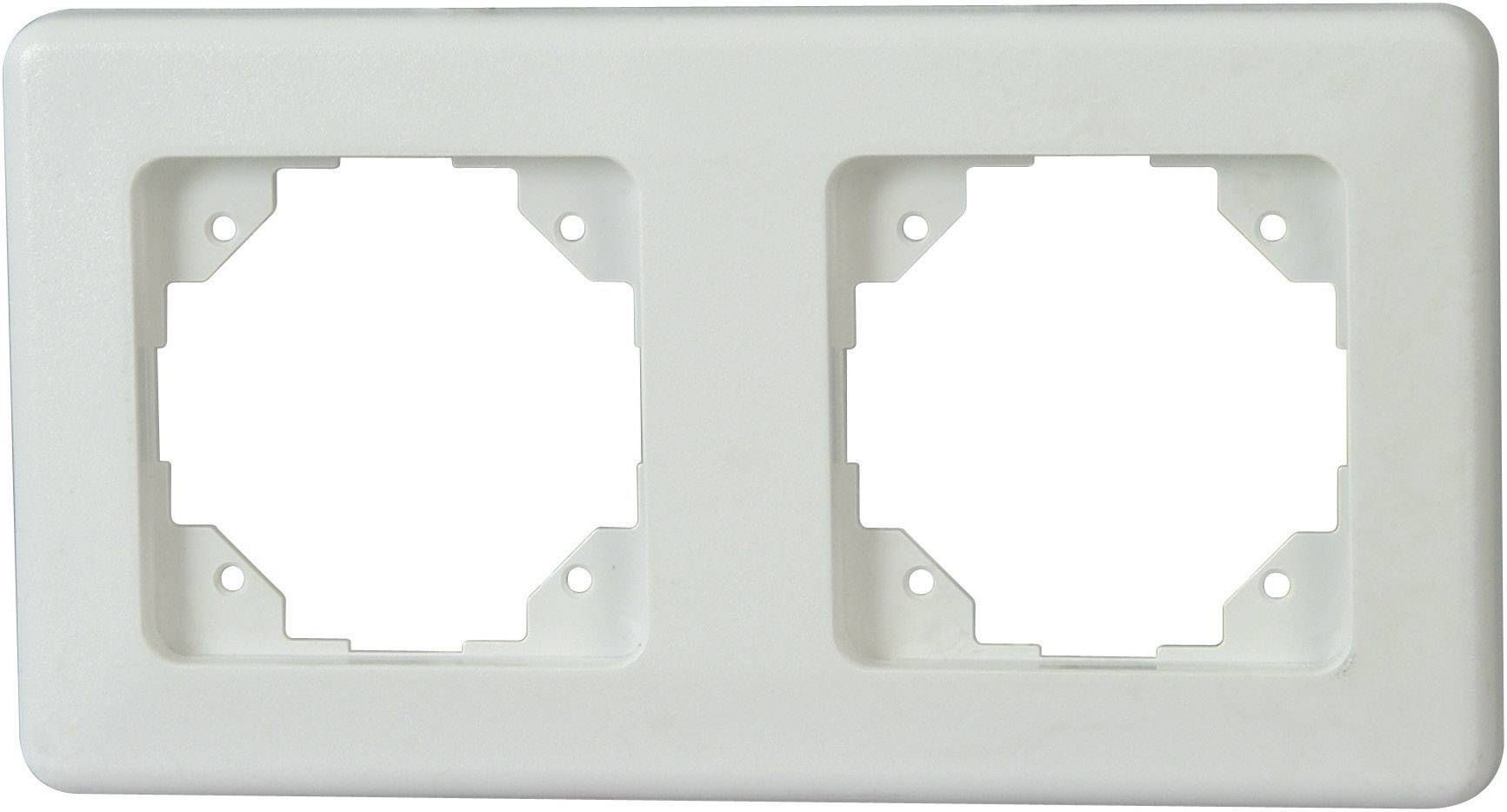 Kopp 2fach Rahmen Europa Arktis-Weiß, Matt 303213084 1 St.