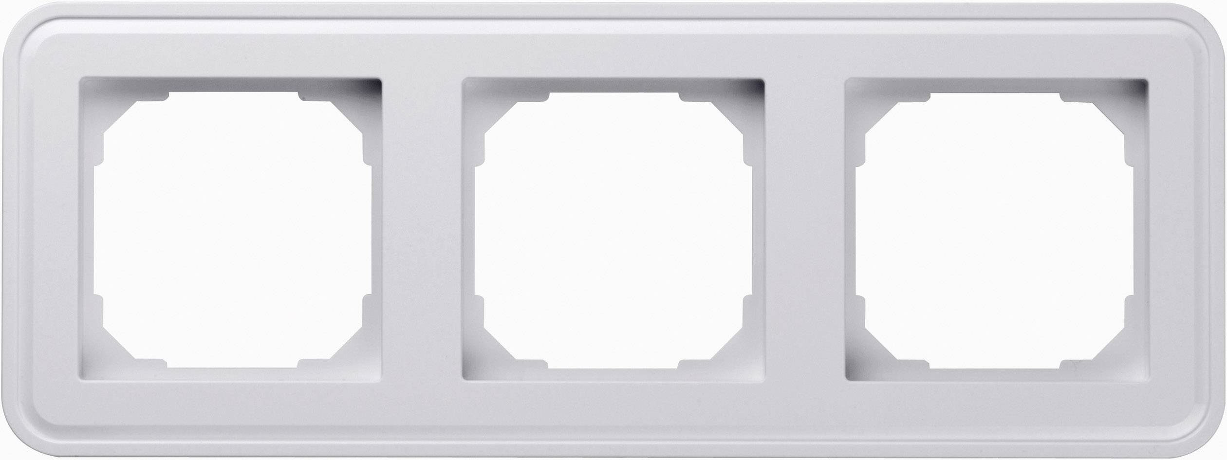 Sygonix 3fach Rahmen SX.11 sygonixweiß, glänzend 33594Q