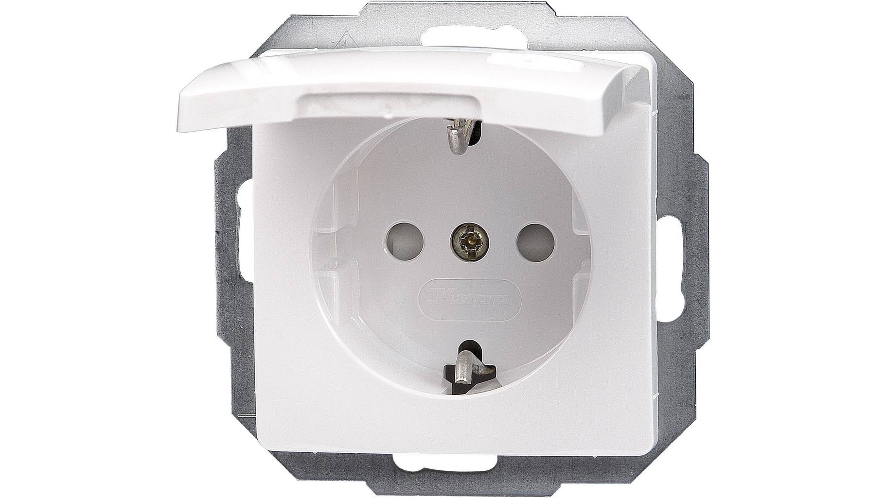 Inserto contatto di protezione presa Parigi Bianco 920802069 Inserto contatto di protezione presa Parigi Bianco 920802069