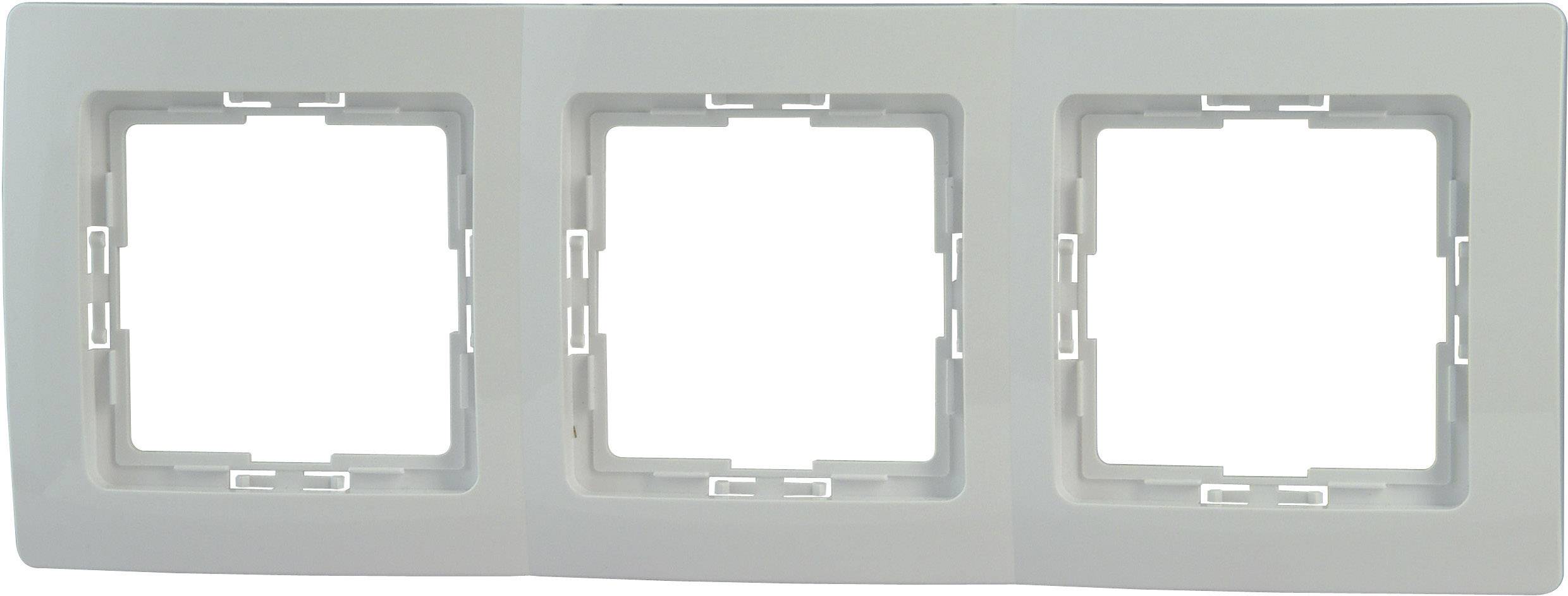 Kopp 3fach Rahmen Paris Weiß 308602083