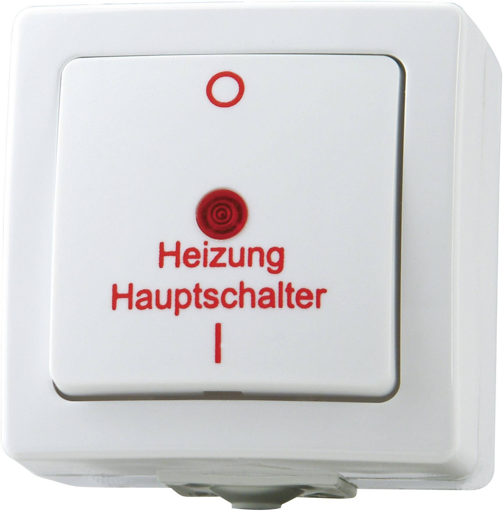 Kopp 565302003 Feuchtraum-Schalterprogramm Heizungs-Notschalter 1 St.