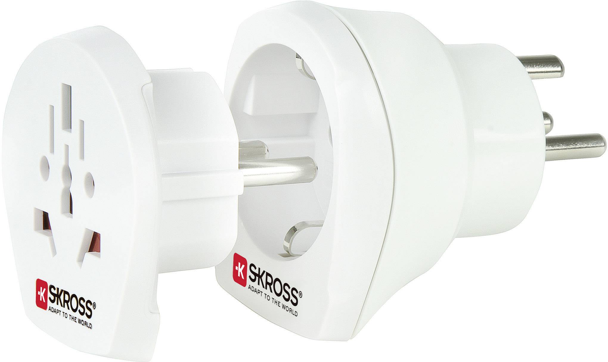 Skross 1.500214 Reiseadapter Combo World to Denmark