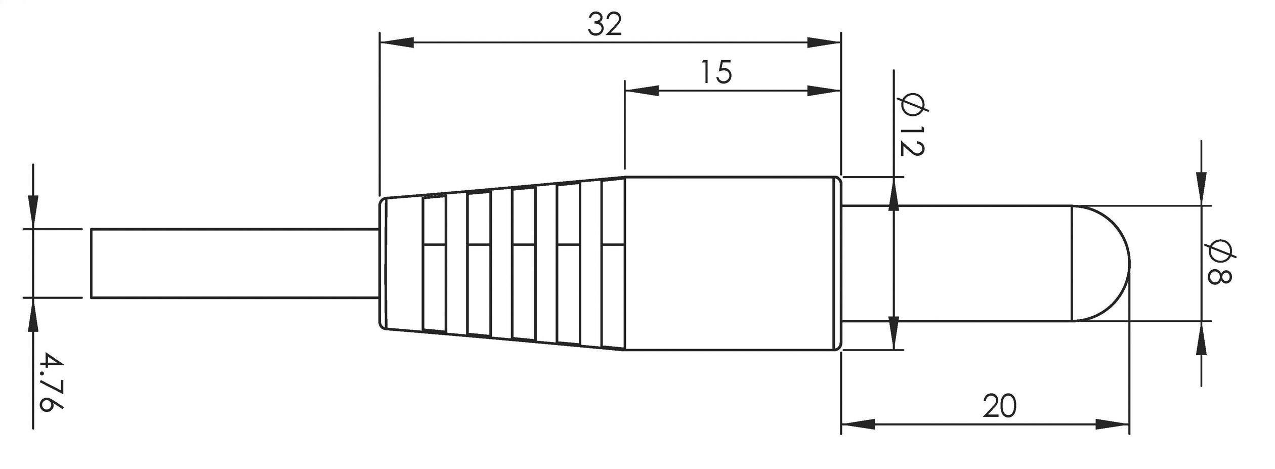 H-Tronic TS2-2 Temperatursensor für Zirkulationssteuerung -20 - 120°C