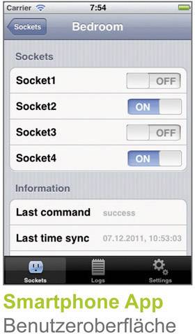 Gembird EG-PMS2-WLAN Programmierbare Überspannungsschutz-Steckdosenleiste 6fach Schwarz Schutzkontakt 1St.