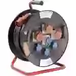 AS Schwabe 26101 Kabeltrommel 40.00m Schwarz CEE-Stecker 16A 3polig AS Schwabe 26101 Kabeltrommel 40.00m Schwarz CEE-Stecker 16A 3polig