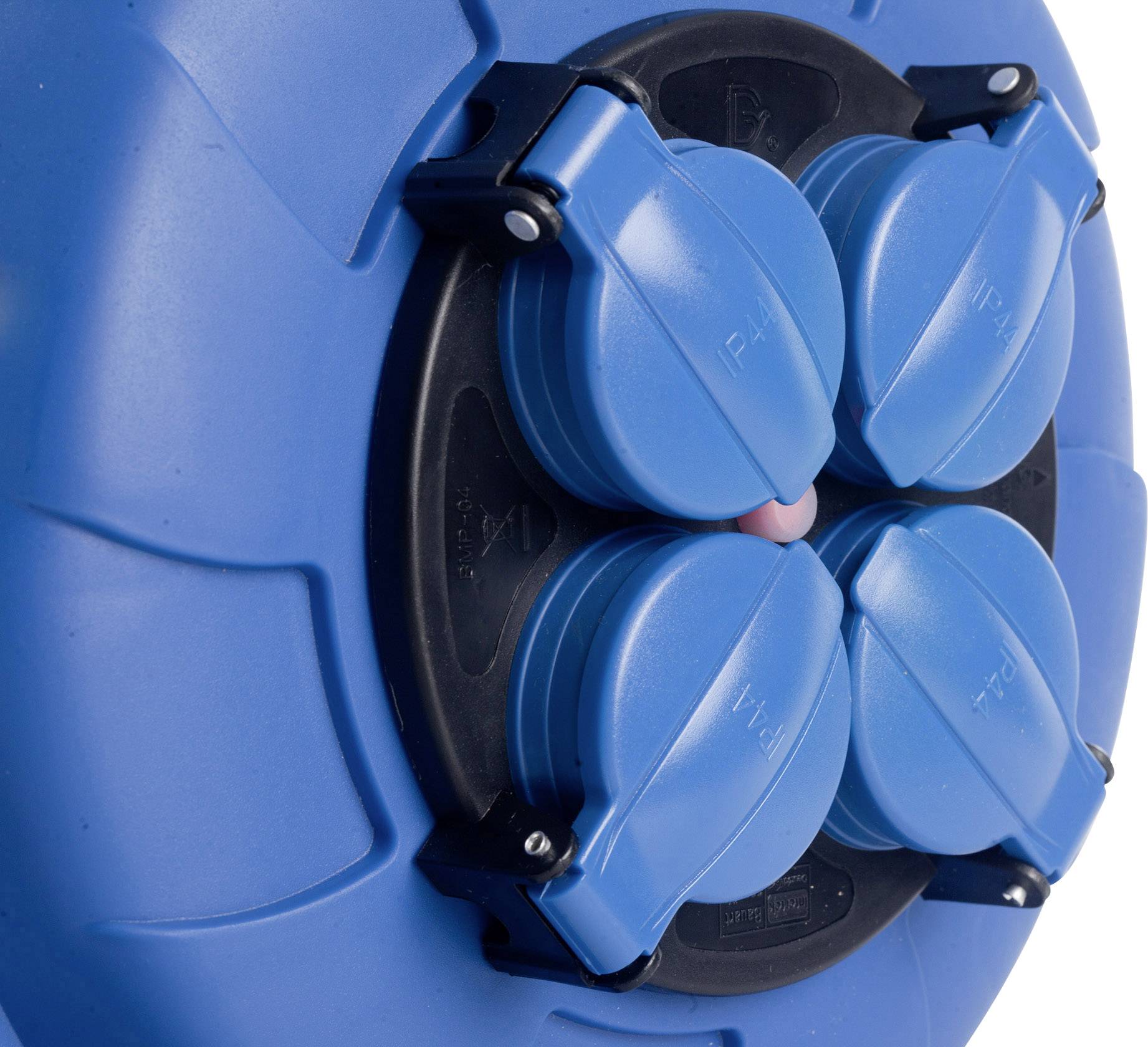 AS Schwabe 12642 Wandkabeltrommel 15.00m Schwarz Schutzkontakt-Stecker