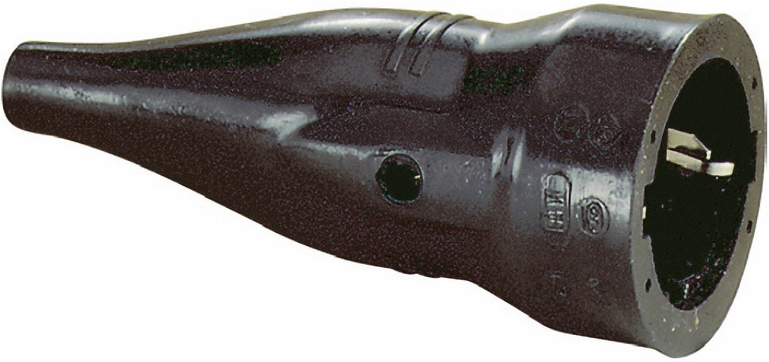 ABL Sursum 1489090 Schutzkontaktkupplung Vollgummi 230V Schwarz IP20