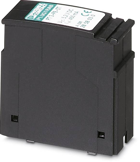 Phoenix Contact 2858030 PT 3-PB-ST Überspannungsschutz-Stecker Überspannungsschutz für: Verteilerschrank 10St.