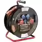 AS Schwabe 26102 Kabeltrommel 30.00m Schwarz CEE-Stecker 32A 5polig AS Schwabe 26102 Kabeltrommel 30.00m Schwarz CEE-Stecker 32A 5polig