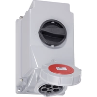 PCE 75352-6 CEE Wandsteckdose 63 A 5polig 400 V 1 St. PCE 75352-6 CEE Wandsteckdose 63 A 5polig 400 V 1 St.
