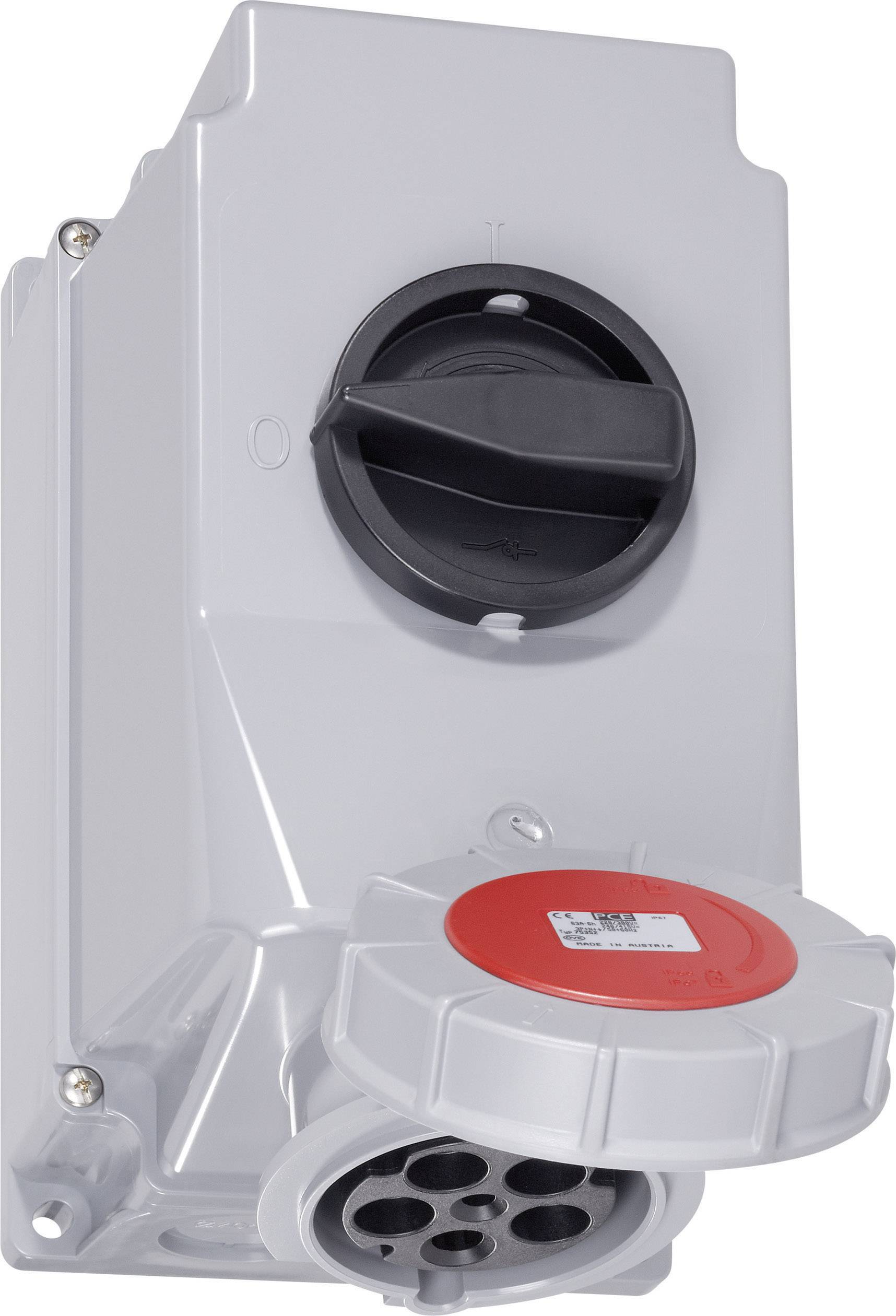 PCE 75352-6 CEE Wandsteckdose 63A 5polig 400V 1St.