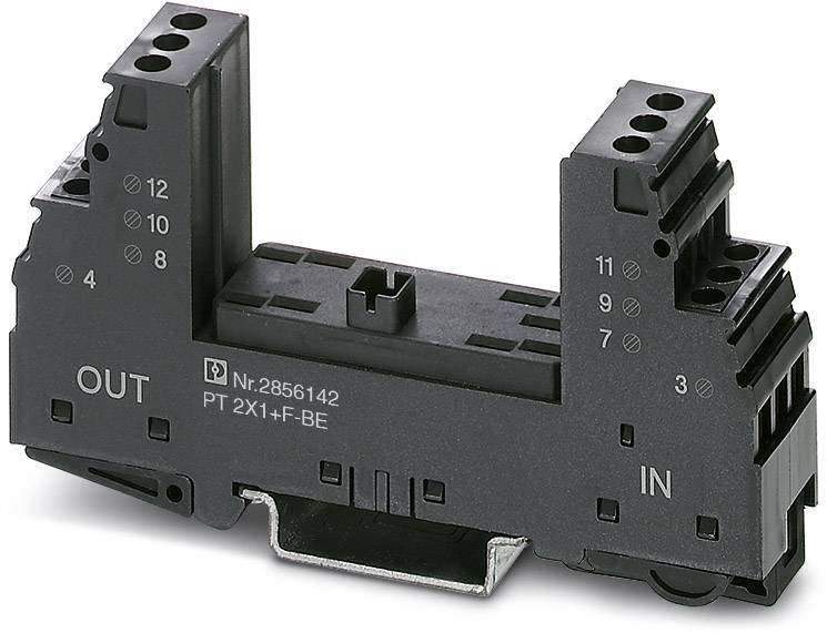 Phoenix Contact 2856142 PT 2X1+F-BE Überspannungsschutz-Sockel 10er Set Überspannungsschutz für: Verteilerschrank 10St.