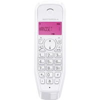 Motorola STARTAC S1201 DECT, GAP Schnurloses Telefon analog Freisprechen Pink, Weiß Motorola STARTAC S1201 DECT, GAP Schnurloses Telefon analog Freisprechen Pink, Weiß